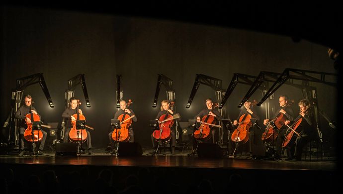 Cello Octet Amsterdam - Rewire 2024 (photo Alex Heuvink)