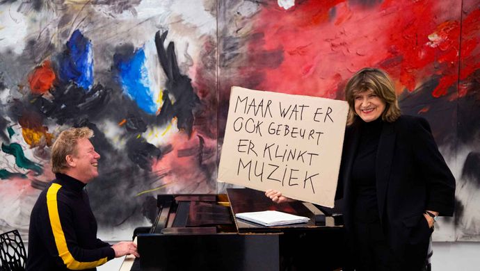 Olga Zuiderhoek en Gerard Bouwhuis (photo by Carine Lataster)