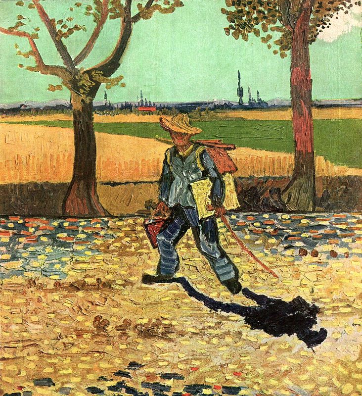 Vincent van Gogh - Weg naar Tarascon