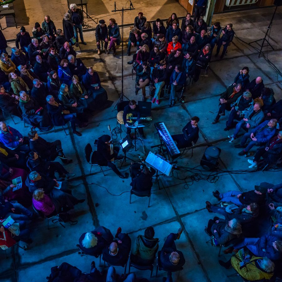 Ensemble Klang - Evironment van Adriaansz (Foto Rob Hogeslag)