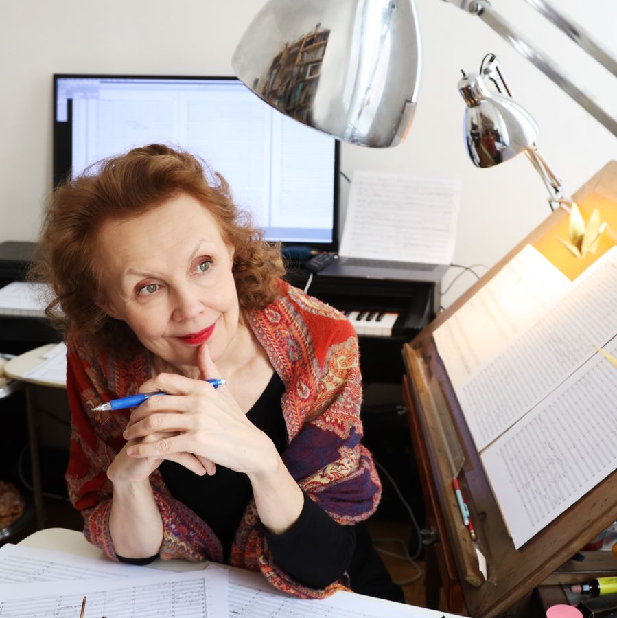 Kaija Saariaho (foto Maarit Kytöharju)
