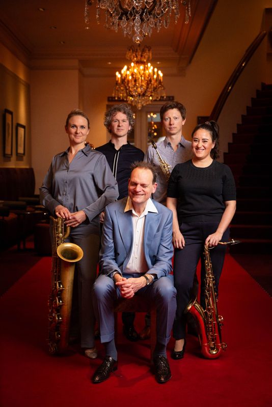 Berlage Saxophone Quartet + Vincent Bijlo