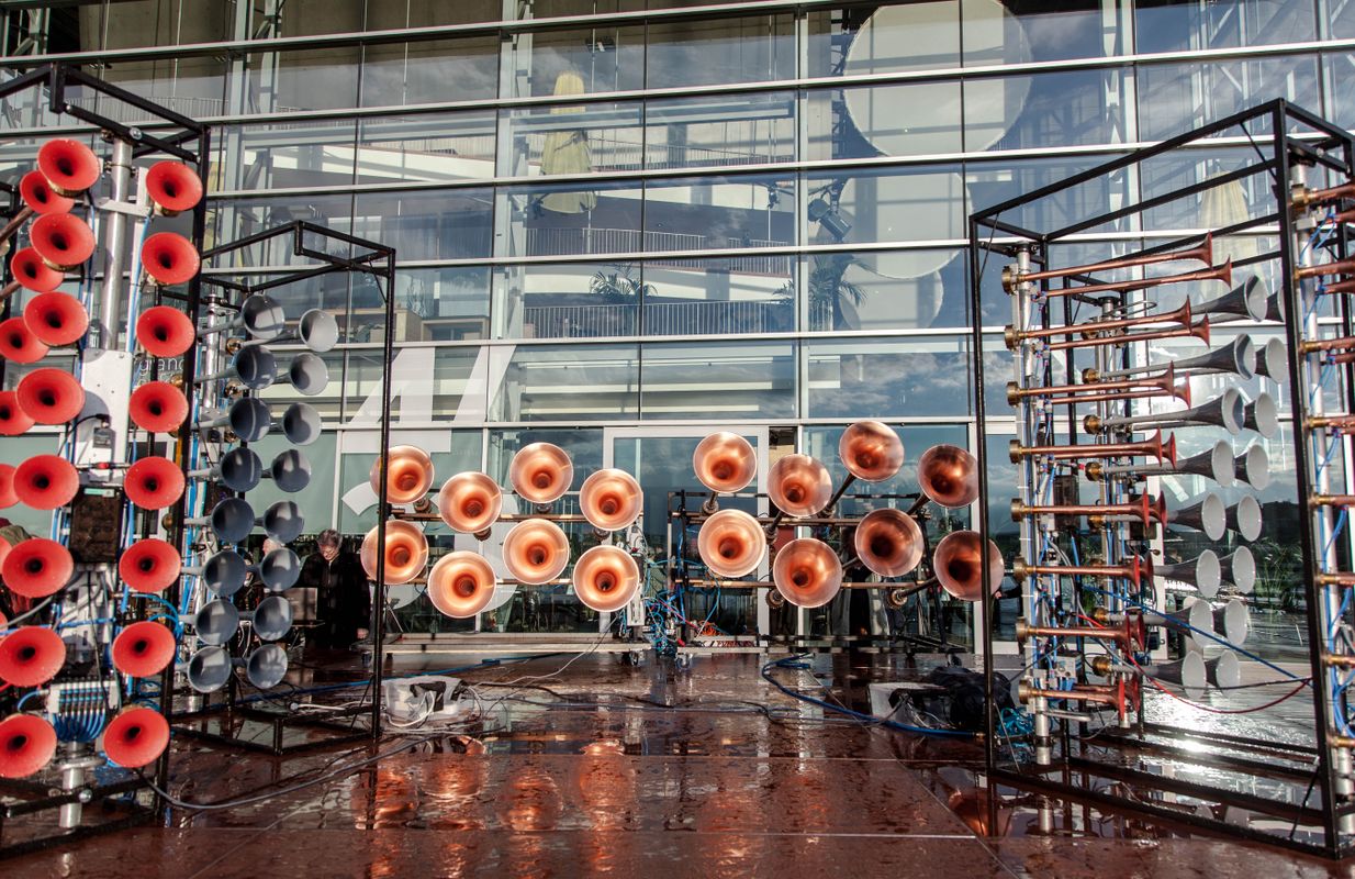 Christoph Schlägers Scheepshoornconcert (foto Francoise Bolechowski)
