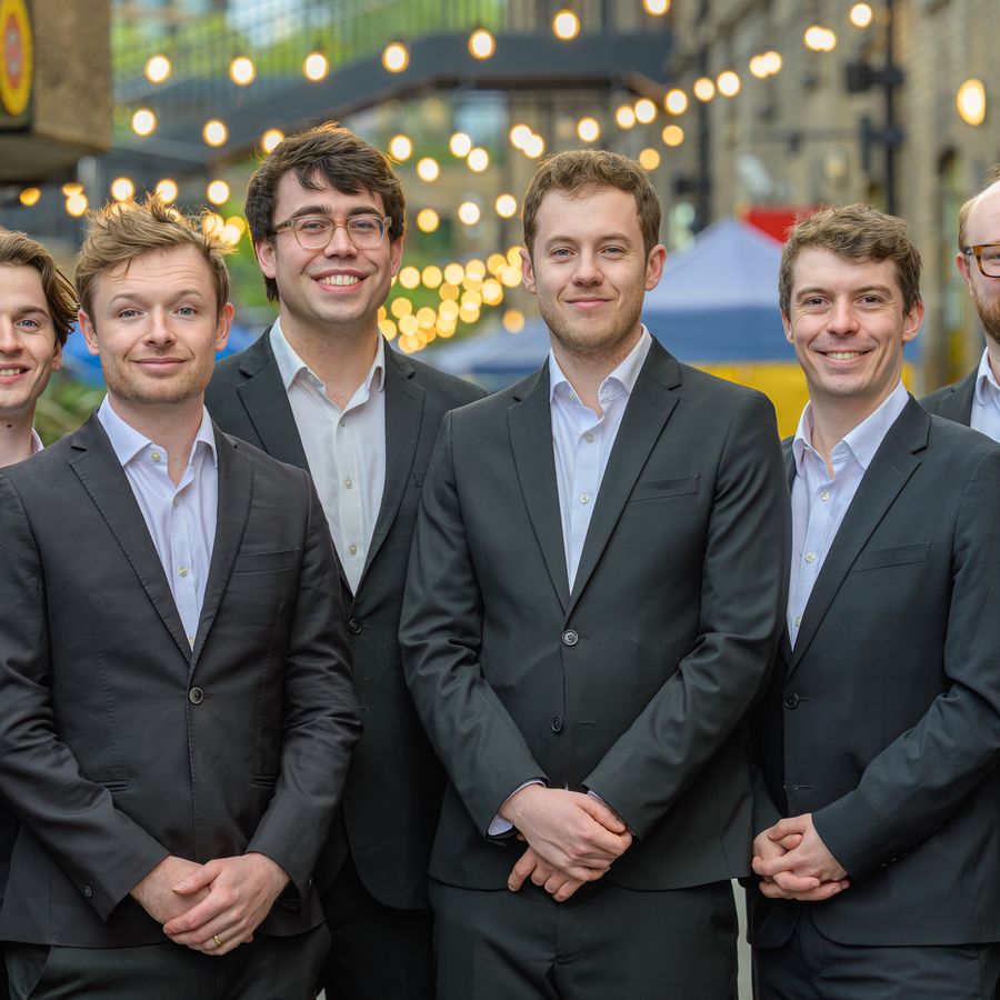 The Gesualdo Six (foto Andrew Wilkinson)