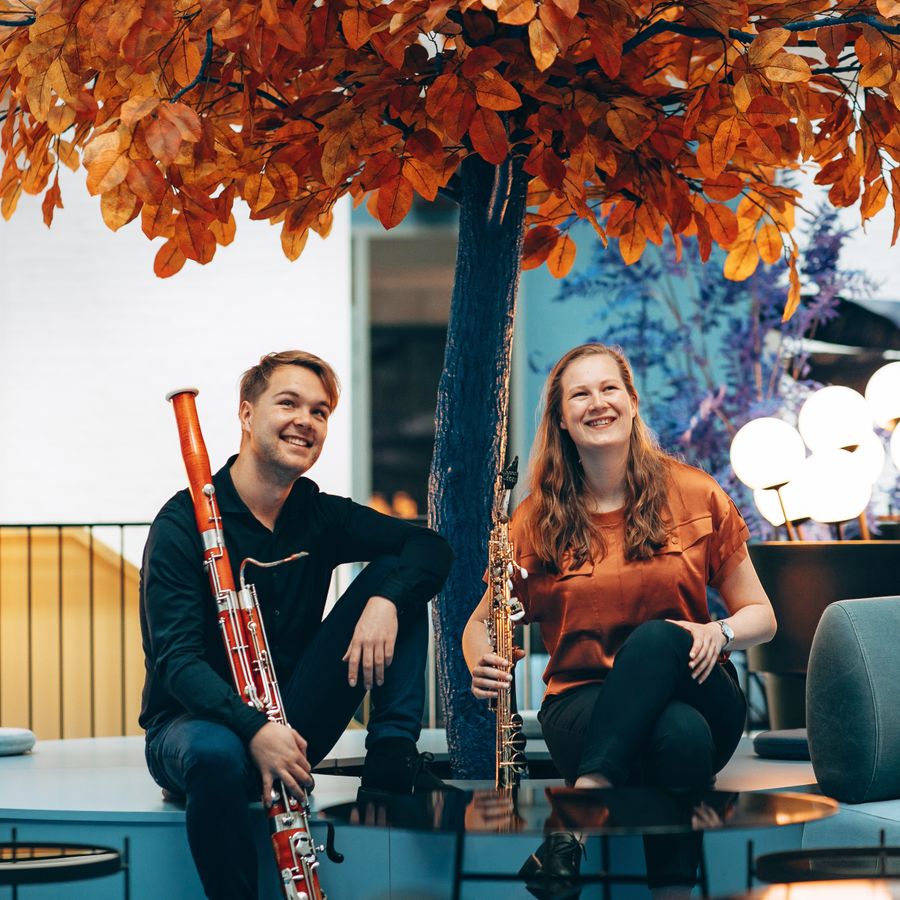 Dulfer & Witteveen (foto Rachel Ecclestone)