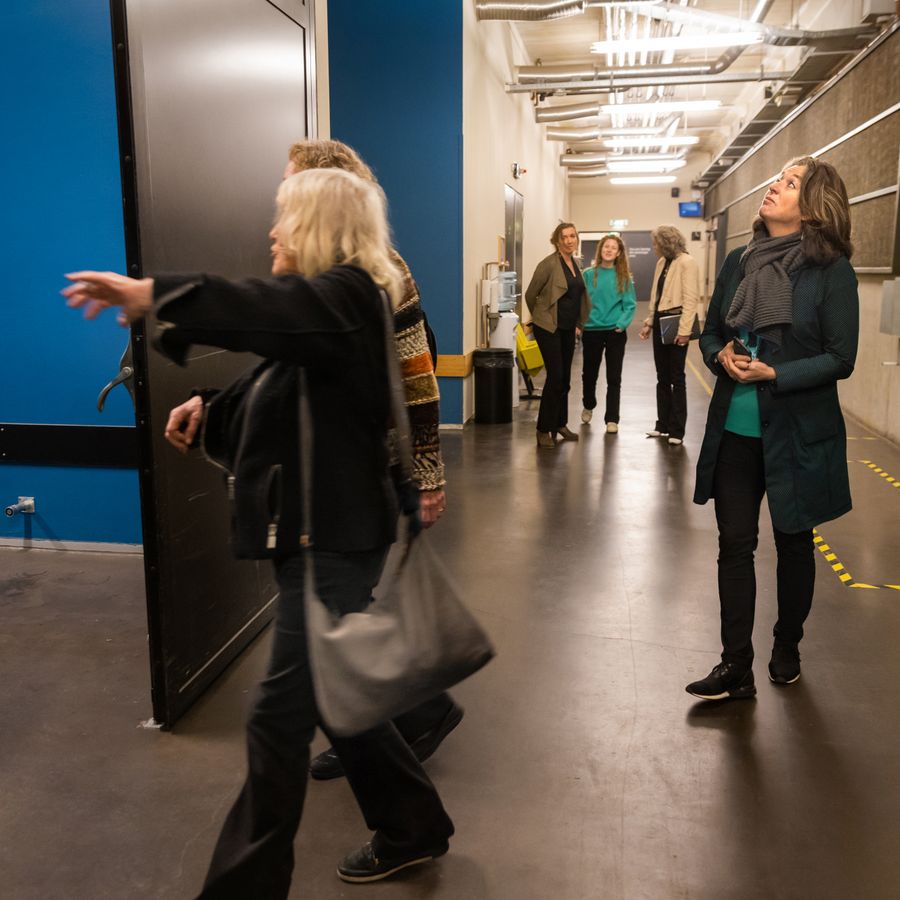 Backstage (photo Marieke Wijntjes)