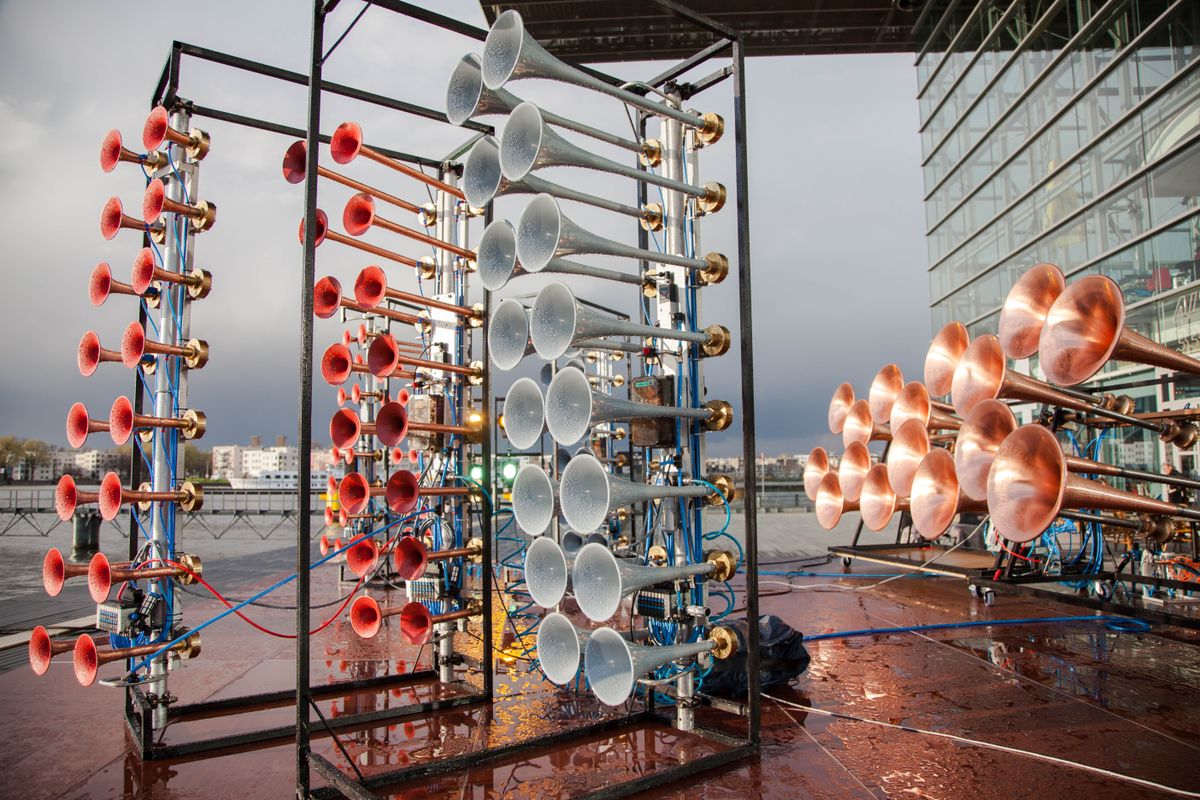 Christoph Schlägers Scheepshoornconcert (foto Francoise Bolechowski)