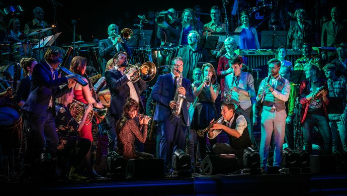 Nederlands Blazers Ensemble (foto Peter Lodder)