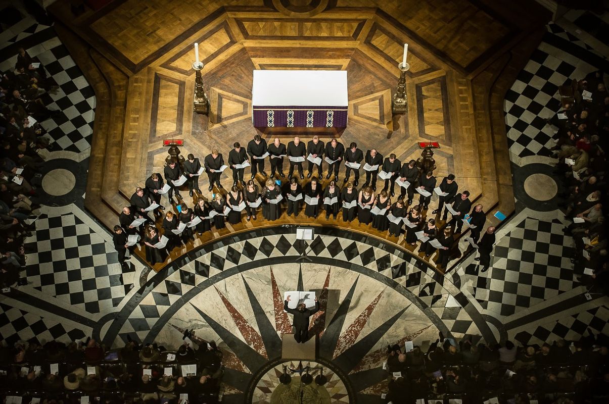 Tallis Scholars (foto Clive Barda)