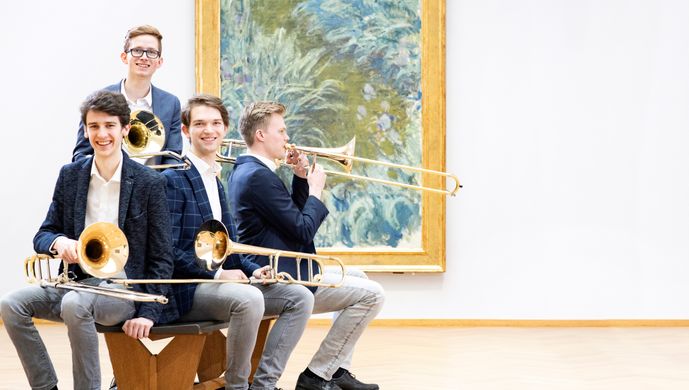 Nymphéas Trombone Quartet (foto Foppe Schut)