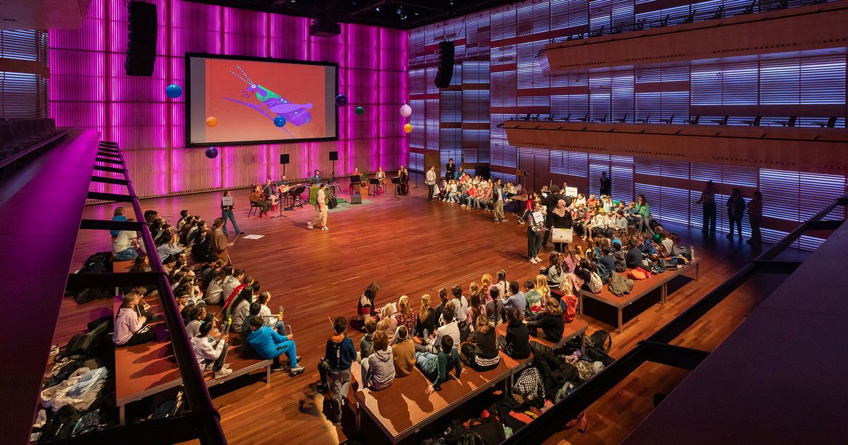 De Blaffende Krekel — Het Muziek i.s.m. Muziekgebouw