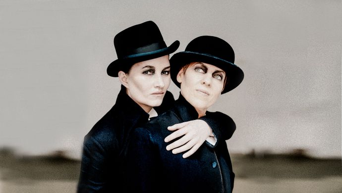 Isabelle Faust + Anna Prohaska (foto Marco Borggreve)