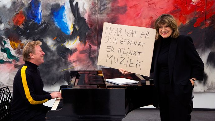 Gerard Bouwhuis + Olga Zuiderhoek (foto Carine Bijlsma)