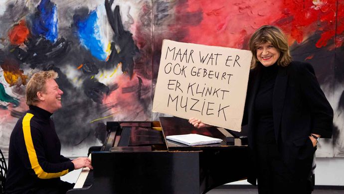 Olga Zuiderhoek en Gerard Bouwhuis (photo by Carine Lataster)