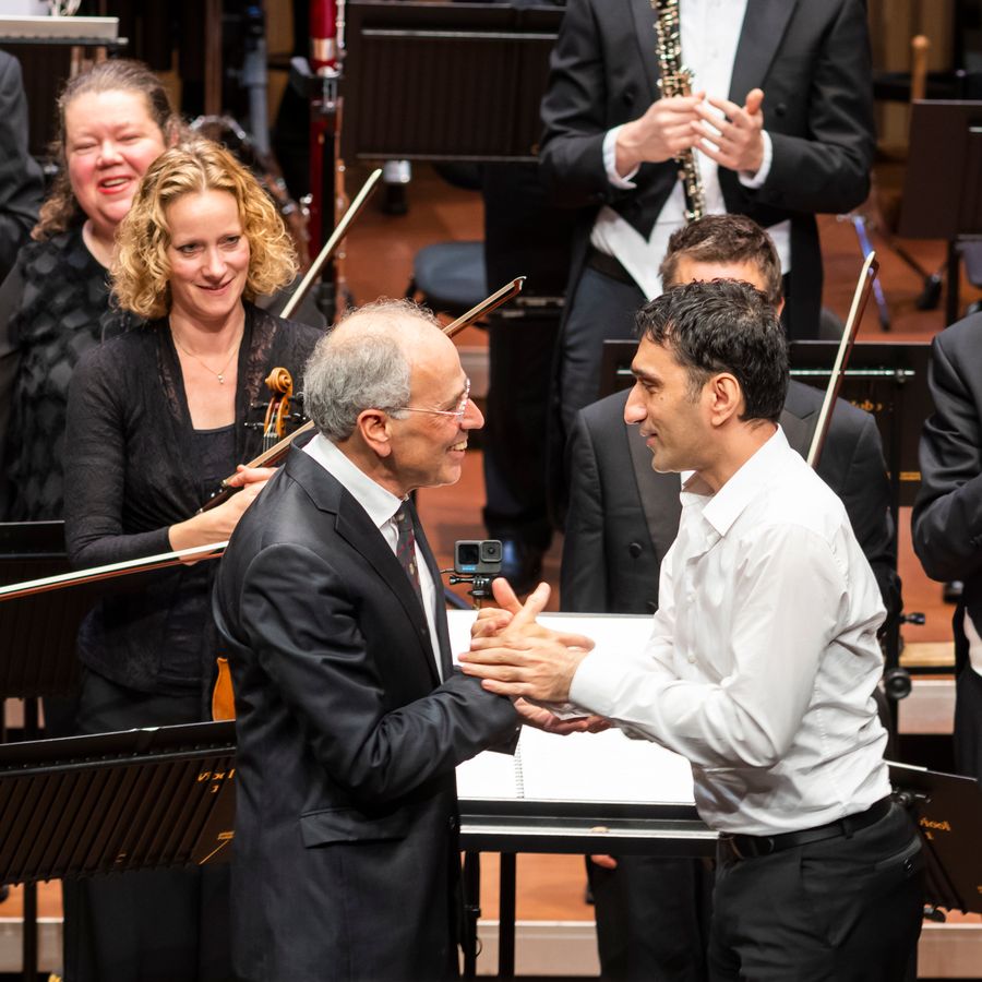 Ed Spanjaard en Hawar Tawfiq (foto Marieke Wijntjes)