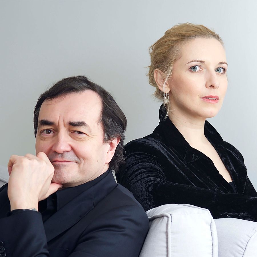 Pierre-Laurent Aimard + Tamara Stefanovich (foto Neda Navaee)